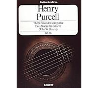 Three Pieces: Prelude - Aria - Rondo. guitar.