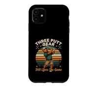 Three Putt Bear Aime Toujours Le Jeu Funny Golf Coque pour iPhone 11