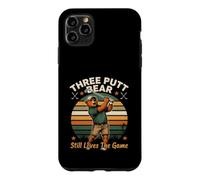 Three Putt Bear Aime Toujours Le Jeu Funny Golf Coque pour iPhone 11 Pro Max