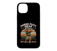 Three Putt Bear Aime Toujours Le Jeu Funny Golf Coque pour iPhone 14 Plus