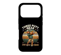 Three Putt Bear Aime Toujours Le Jeu Funny Golf Coque pour iPhone 17 Pro