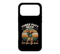Three Putt Bear Aime Toujours Le Jeu Funny Golf Coque pour iPhone 17 Pro Max