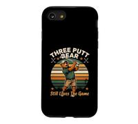 Three Putt Bear Aime Toujours Le Jeu Funny Golf Coque pour iPhone SE (2020) / 7/8
