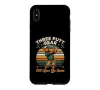 Three Putt Bear Aime Toujours Le Jeu Funny Golf Coque pour iPhone XS Max