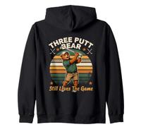 Three Putt Bear Aime Toujours Le Jeu Funny Golf Sweat à Capuche