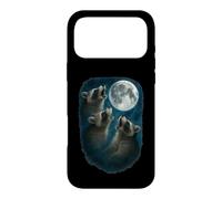 Three Raccoons Howling At The Moon 3 Raccoon Moon Coque pour iPhone 17 Pro Max