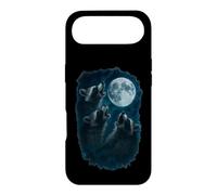 Three Raccoons Howling At The Moon 3 Raccoon Moon Coque pour iPhone Air