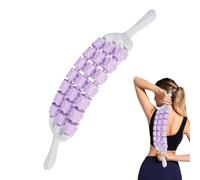 Three-Row Deep Tissue Roller Stick, Bendable Muscle Massage Tool for Physical Recovery, Leg and Arm Relaxation, Yoga Stretching, Calf Massage, Back and Shoulder Relaxation