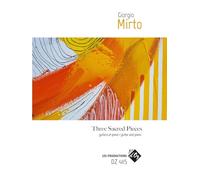 Three Sacred Pieces. Guitare et Accomp.. Recueil + Partie(s)