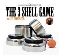 Three Shell Game (DVD and Gimmicks) by Leo Smesters and Alakazam Magic - Trick