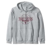 Three Sisters Oregon - Three Sisters Or Label Sweat à Capuche