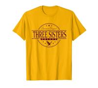 Three Sisters Oregon - Three Sisters Or Label T-Shirt