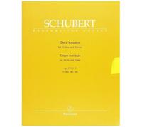 Three Sonatas For Violin And Piano Op. 137, 1-3