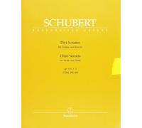 Three Sonatas For Violin And Piano Op. 137, 1-3