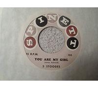 THREE STOOGES - you are my girl / sinkin' the robert e. lee 45 rpm single