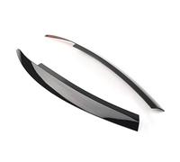Three T Lunettes de phare de voiture phares sourcils paupières lunette autocollant sourcils garniture de couverture garniture pour Scirocco 2009 2010 2011 2012 2013 2014 2015 2016 2017