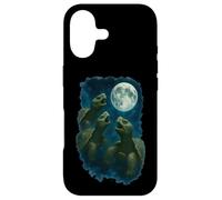 Three Tortoises Howling at The Moon 3 Turtle Moon Coque pour iPhone 17