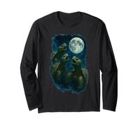 Three Tortoises Howling At The Moon 3 Turtle Moon Manche Longue