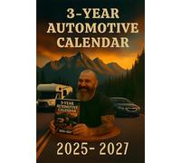 Three-Year Automotive Trip Planner 2025-2027: Your Companion for Route Planning, Mileage Logging