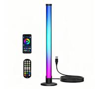 ThreeH Barre lumineuse LED intelligente APP et télécommande USB connectées avec réglage de la minuterie pour PC Salle de jeu TV Rétroéclairage