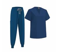 ThreeH Ensemble de Gynécologie Médicale Femmes Vêtements de Travail Chemise de Travail et Pantalon de Jogging Pantalon Extensible