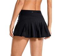 ThreeH Jupe de Sport Femme Jupe de Tennis Badminton séchant Rapidement Fitness Marathon Demi Jupe plissée