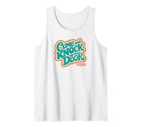 Three's Company Come and Knock on Our Door Retro Typography Débardeur