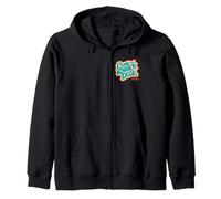 Three's Company Come and Knock on Our Door Retro Typography Sweat à Capuche