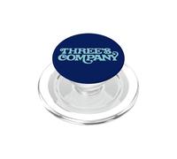 Three's Company Retro TV Show Logo PopSockets PopGrip pour MagSafe