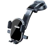 THREEYISS Support Téléphone Voiture, pour Mustang Ventouse Ultra Puissante Porte Voiture Telephone Tableau de Bord Rotation 360° Opération,C