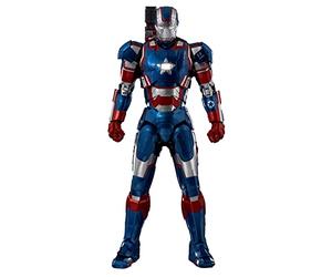 ThreeZero - Figurine Marvel Infinity Saga Iron Patriot Deluxe à l'échelle 1/12 (Net)