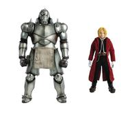 threezero Fullmetal Alchemist : Brotherhood - FigZero Edward & Alphonse Elric Ensemble de figurines d'action à l'échelle 1:6