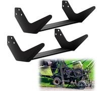 Threlaco Lot de 2 lames de coupe à gazon de 45,7 cm compatibles avec les coupe-gazon Ryan 4132717 4132717.7 de remplacement pour toutes les machines de 45,7 cm