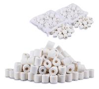 Threlaco Lot de 4 dissolvants biologiques pour matériaux avec 2 dissolvants de 500 g, 2 sacs en maille, médias filtrants biologiques pour la plupart des aquariums et filtres