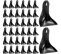 Threlaco Lot de 60 lames de tondeuse à fléaux, couteaux à gazon, couteau de coupe d'herbe, lames de tondeuse à fléaux, tondeuses à fléaux