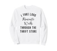 Thrift Store Amour/Citation Thrifting/Drôle Thrifter Dire Sweatshirt