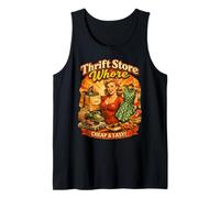 Thrift Store Putain rétro Souriant Shopping Vintage Débardeur