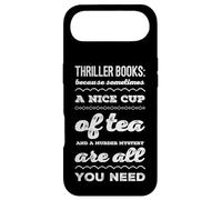 Thriller Books : Parce Que Parfois Une Bonne Tasse de thé et Coque pour iPhone Air