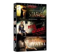 Thriller - Coffret 3 films : Psychopath + Peur sur Internet + Engrenage fatal [Pack]