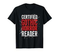 Thriller de Lecture de Roman d'histoire d'horreur Gothique T-Shirt