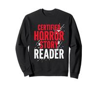 Thriller de Lecture de Roman d'histoire d'horreur Sweatshirt