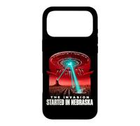 Thriller de Science-Fiction Alien Invasion du Nebraska Coque pour iPhone 17 Pro Max