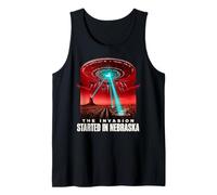 Thriller de Science-Fiction Alien Invasion du Nebraska Débardeur