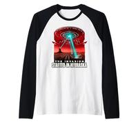 Thriller de Science-Fiction Alien Invasion du Nebraska Manche Raglan