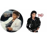 Thriller -Picture Disc - and Bad - Picture Disc - Michael Jackson Greatest Hits - 2 Vinyl LP Album Bundling