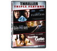 Thriller Triple Feature: Flawless / Quid Pro Quo / Boarding Gate [Dvd]