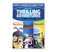 Thrilling Adventures (Wallace & Gromit: Curse/ Mr Peabody & Sher/Megamind) [DVD] [2020]