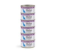 thrive Complete Nourriture avec Poulet/Foie de Poulet pour Chat 6 x 75 g