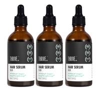 ThriveCo Sérum de croissance des cheveux 2.0, traitement avancé du cuir chevelu déposé cliniquement prouvé pour le contrôle de la chute des cheveux et la repousse des cheveux, publication médicale