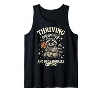 Thriving Surviving and Occasionally Crying Introverti(e) Débardeur